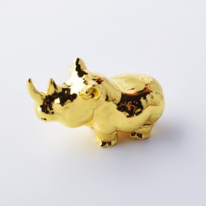 Персонализиран трофей за бизнес подарък на едро Персонализиран трофей за златна смола