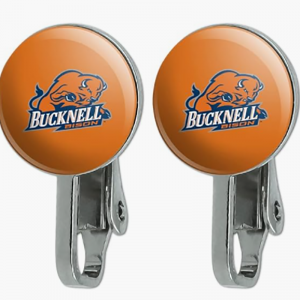 Официален клип на Bucknell Bison-На обеци - високо-Качествена метална сплав, епоксидна-Покритие, не-Необходими са пронизителни бижута за игрите за възпитаници & Фенове